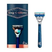 ราคา พร้อมส่ง ของแท้ Gillette King C Shave & Edging Razor/Neck Razor/Double Edge Safety Razor (1 Set) (25534779045)