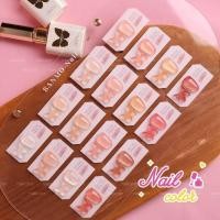 ราคา [คลังสินค้าพร้อม] SANMO16 Color Gold Sparkling Pearly Skin Nails Set (กาวยาทาเล็บโพลาไรซ์ประกายละเอียด ฟรีการ์ดสี+กระดานไม้) สุด ๆ กระพริบ (26638266742)
