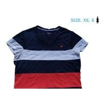 ราคา ellesse เสื้อมือสอง เสื้อยืดกีฬาคอกลม (23379379223)