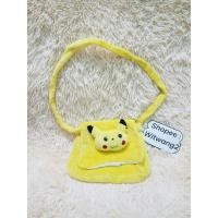 ราคา กระเป๋าสะพายข้างตุ๊กตาหมีปิกาจู (55406129646)