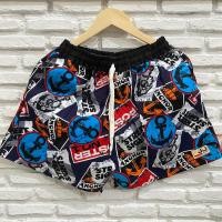 ราคา PJJ กางเกงเจเจแท้ กางเกงขาสั้น ยางยืด ลายสมอสตรีท ยาว 20นิ้ว พอดีเข่า ราคาถูก (19425238954)