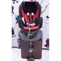 ราคา ✨ส่งฟรี✨ คาร์ซีทมือสอง aprica รุ่น Fladea สีแดงดำ สภาพ 87% เบาะสีสดสวย ขุยอ่อนๆนิดค่ะ หมุนใช้งานได้ครบ (6351523833)