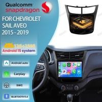 ราคา Car Radio Android 15 For Chevrolet Sail Aveo 2015 - 2019 Viedo Player Wireless Carplay Auto Stereo (49856803339)