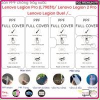ราคา สติ๊กเกอร์หน้าจอ PPF & หลัง Lenovo Legion Pro (L79031)/ Duel / 2 Pro ใส เนื้อด้าน มีลาย ลายเพชร.. (44956143087)