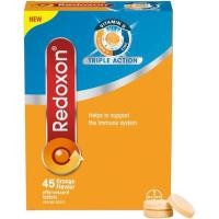 ราคา โอโซนแดง ® เม็ดวิตามินซีเม็ดฟู่สามเม็ดรองรับภูมิคุ้มกันสังกะสีวิตามินดีและวิตามินซีอาหารเสริมเสริมภูมิคุ้มกันสําหรับผู้ใหญ่45เม็ดเม็ดเม็ดเม็ดฟู่สีส้ม (46704299198)