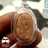 ราคา พระนางพญา กรุวัดจุฬามณีพิษณุโลก เนื้อดิน ขนาด 3 ซม. พร้อมเลี่ยมกันน้ำ (25669833340)