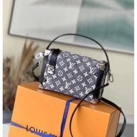 ราคา Louis Vuitton Denim Soft Box Bag แบบ_side_trunk_21460 สะพายได้ง่าย เหมาะสำหรับทั้งชายและหญิง (47807093120)
