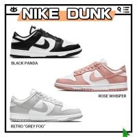 ราคา พร้อมส่ง ของแท้100% Nike Dunk Low rose whisper / white black panda / grey fog (19990517951)