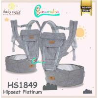 ราคา Baby Scost Hipseat Platinum HS1849 / เป้อุ้มเด็ก Baby Scost / Hipseat Baby Seat (27576816067)