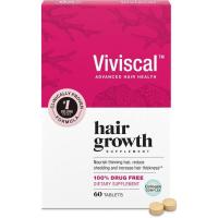 ราคา ViviscalHairGrowthsForWomenForThicker,FullerHair,Nourishing&Loss,WithPropramentCollagenComplex,60เม็ด,1เดือนSupply (47204513504)