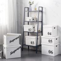 ราคา กล่องเก็บกระดาษกล่องของขวัญกล่องเปล่ากล่องบรรจุภัณฑ์กล่องเก็บของสี่เหลี่ยมของเล่นเสื้อผ้ากล่องเก็บของดิจิตอลพร้อมฝาปิด (48006443894)