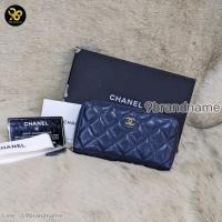 ราคา Chanel Zippy Medium Carvier Navy Wallet GHW มือสอง ก่อสั่งซื้อทักแชทก่อนนะคะ (56006315037)