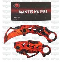 ราคา MANTIS Karambit Folding Hunting Knife no.X64 Red (24171888023)
