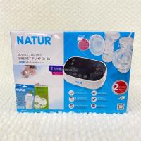 ราคา NATUR เครื่องปั๊มนมไฟฟ้า แบบปั๊มคู่ 2 มอเตอร์ ปรัีบได้ 9 ระดับ รุ่น D-5 (พร้อมของแถม) (22246930178)