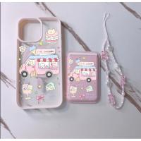 ราคา 3pcs การ์ตูนรูปแบบรถบัสปลอกเหมาะสําหรับ Iphone 11promax 16pro 16promax X XR XSMAX 12 13 14 15 pro max ผู้หญิงปลอกฝาหลัง 14promax 15plus (27973543217)