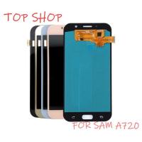 ราคา จอชุด LCD+Touch หน้าจอ For Samsung A7 2017 / A720/SM-A720F ·งานOLED LCD A7 2017 A720 หน้าจอ เอ720 A720 งานoled ปร้บแสงได (4735077376)