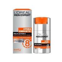 ราคา L'Oreal Paris Men Expert Hydra Energetic Multi-action 8 Anti-Fatigue Men Moisturizer 50ml. ของแท้100% (8802608822)