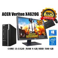 ราคา คอมพิวเตอร์ตั้งโต๊ะมือสอง คอมตั้งโต๊ะ ACER Veriton X4620G พร้อมหน้าจอใหญ่19นิ้ว ฟรีโปรแกรมพร้อมใช้งาน (6441520630)