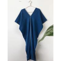 ราคา Midnight Blue Dress เดรสทรงกะเหรี่ยงปักตะเข็บกระดูกงู งานมือละเอียดสวย (24133346137)
