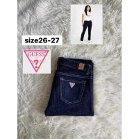 ราคา Guess Stretch Straight Jeans แท้% มือสอง (25561802331)
