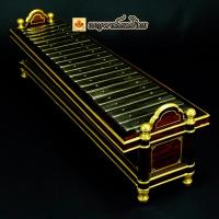 ราคา ชุดรางระนาดเอกเหล็ก ไม้ขนุน ขอบทอง พร้อมผืนระนาดเอกเหล็กซุปโคเมี่ยม ราง+ผืน พร้อมไม้ตี (3930652264)