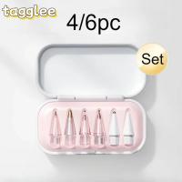 ราคา เคล็ดลับดินสอ TAGGLEE, ปลายปากกาสไตลัสแบบถอดเปลี่ยนได้แบบพกพา, แฟชั่น PP Lining Anti-scratch กันกระแทกแท็บเล็ตปากกา Nibs สําหรับดินสอสําหรับดินสอ (54852929399)