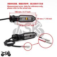 ราคา LED Turn Signal Indicator Light For HONDA CB500X CB400X CB500F CB400F CBR400R CBR500R Blinker Lamp (46454141568)