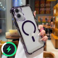 ราคา เหมาะสําหรับ VIVO Y03 y18 y18e Y37 y36t สี่มุม anti drop ชาร์จแม่เหล็กโปร่งใส soft shell 027 (51003960347)