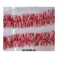 ราคา MERAH สีแดงและสีขาว SOMBUR SLINGER / แดงและขาว / INDEPENDENCE TINSEL / INDEPENDENCE DECOR / แดงและขาว AGISTUSANSEL (42603912461)