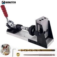 ราคา Pocket Hole Jig Kit Woodworking Oblique Hole Locator Hole Puncher DIY Carpentry Tools Hole Locator (45156668844)