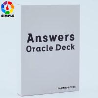 ราคา Answers Oracle Deck 36 Cards Messages Keywords and Meanings (25091699134)