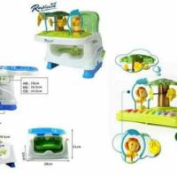 ราคา เก้าอี้นั่งทานข้าว เซทคู่ 2in1 (10054816)