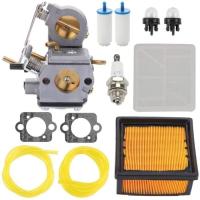 ราคา 578 24 34-01 C3-EL53 Carburetor Kit for Husqvarna K750 K760 510 ZAMA C3-EL43C + Air Filter Fuel Bul (51006205886)