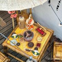 ราคา รอบเตาไม้ไผ่ตารางกลางแจ้งรวมกันชาไม้ไผ่โต๊ะเก้าอี้สมัยเก่าโต๊ะน้ําชาพักผ่อนไม้ไผ่ผลิตภัณฑ์ตารางเฟอร์นิเจอร์เก้าอี้ไม้ไผ่ 52คิวที (51154941515)