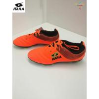 ราคา รองเท้าฟุตบอล รองเท้าสตั๊ด HARA รุ่น F06 สีส้มดำ SIZE39-47 (2699140175)