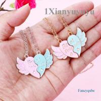 ราคา BN Fancyqube 2 ชิ้น/เซ็ตน่ารักการ์ตูนผีเสื้อรูปหัวใจจี้ Best Friends สร้อยคอ (41659935568)