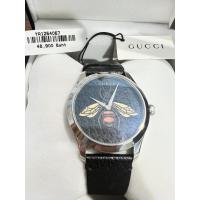ราคา นาฬิกา gucci ของแท้ หน้าปัดดำปักลายผึ้ง (มือสอง) (41004074905)