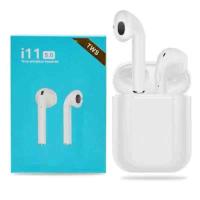 ราคา หูฟัง i11 TWS พร้อมกล่องชาร์จ หูฟังบลูทูธไร้สาย แบบ 2 ข้าง(ซ้าย-ขวา)รองรับ Bluetooth V5.0 หูฟังไร้สาย (6462101235)