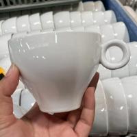 ราคา แก้วกาแฟ มีหูจับ ถ้วยกาแฟ แก้วสีขาว แก้วกาแฟราคาถูก แก้วสวยๆ น่ารักๆ แก้วสวยๆ เข้าไมโครเวฟได้ (43727248147)