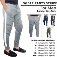 ราคา (MENS JOGGER) LATEST JUMBO ADULT MENS TRAINING JOGGER PANTS - CK (11980431754)