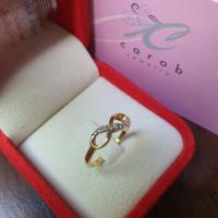 ราคา แหวนเพชรแท้ทองแท้ลาย Infinity จากร้าน Carob Jewelry (3536741562)