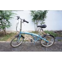 ราคา จักรยานพับได้ญี่ปุ่น - ล้อ 20 นิ้ว - เกียร์ 7 สปีด - อลูมิเนียม - Fiat - สีฟ้า **ตำหนิ : เฟืองเกียร์โดนทำสีเหลืองมา**... (27894203398)