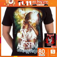 ราคา เสื้อวง Alesana ผ้าแฟชั่น Rock วินเทจ อเลซาน่า RCM1286 (1364704751)