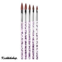 ราคา พู่กันต่อเล็บอะคริลิค ปั้นนูน พู่กัน พู่กันทำเล็บ ชุดพู่กันต่ออะคริลิค 5 ชิ้น (10339735485)