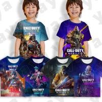ราคา Call of Duty 3D พิมพ์เสื้อยืดเด็ก Call of Duty เกมเสื้อ Jersey (25947980311)