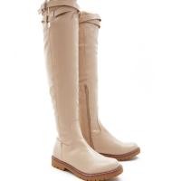 ราคา รองเท้าบูทสีครีมอ่อน Coatover Boot size 40 (ของใหม่) (1934863598)