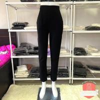 ราคา กางเกงขาเดฟ ผ้าฮานาโกะ เอวสูง ซิปหลัง S-2XL (4487683019)