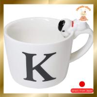 ราคา Marimocraft Snoopy [Mug] with Figure Initial Mug / Alphabet K Peanuts (26376694587)