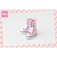 ราคา **พร้อมส่ง**รองเท้าคอนเวิร์สหุ้มข้อสีชมพูอ่อน สำหรับตุ๊กตาบลายธ์, ลิกกะ, เอโซน (Blythe, Licca และ Azone Doll) (1850165780)