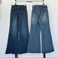 ราคา ส่งต่อกางเกงขาม้าผ้ายีนส์ยืด ป้าย Atipa สียีนส์ ไซส์ L (57304747055)